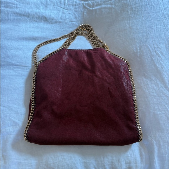 Stella McCartney Burgundy Falabella Tote Bag - Picture 4 of 6